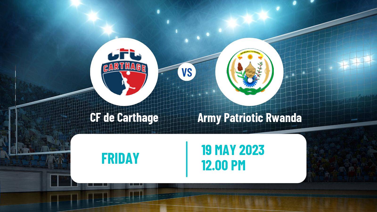 Volleyball African Club Championship Volleyball Women CF de Carthage - Army Patriotic Rwanda