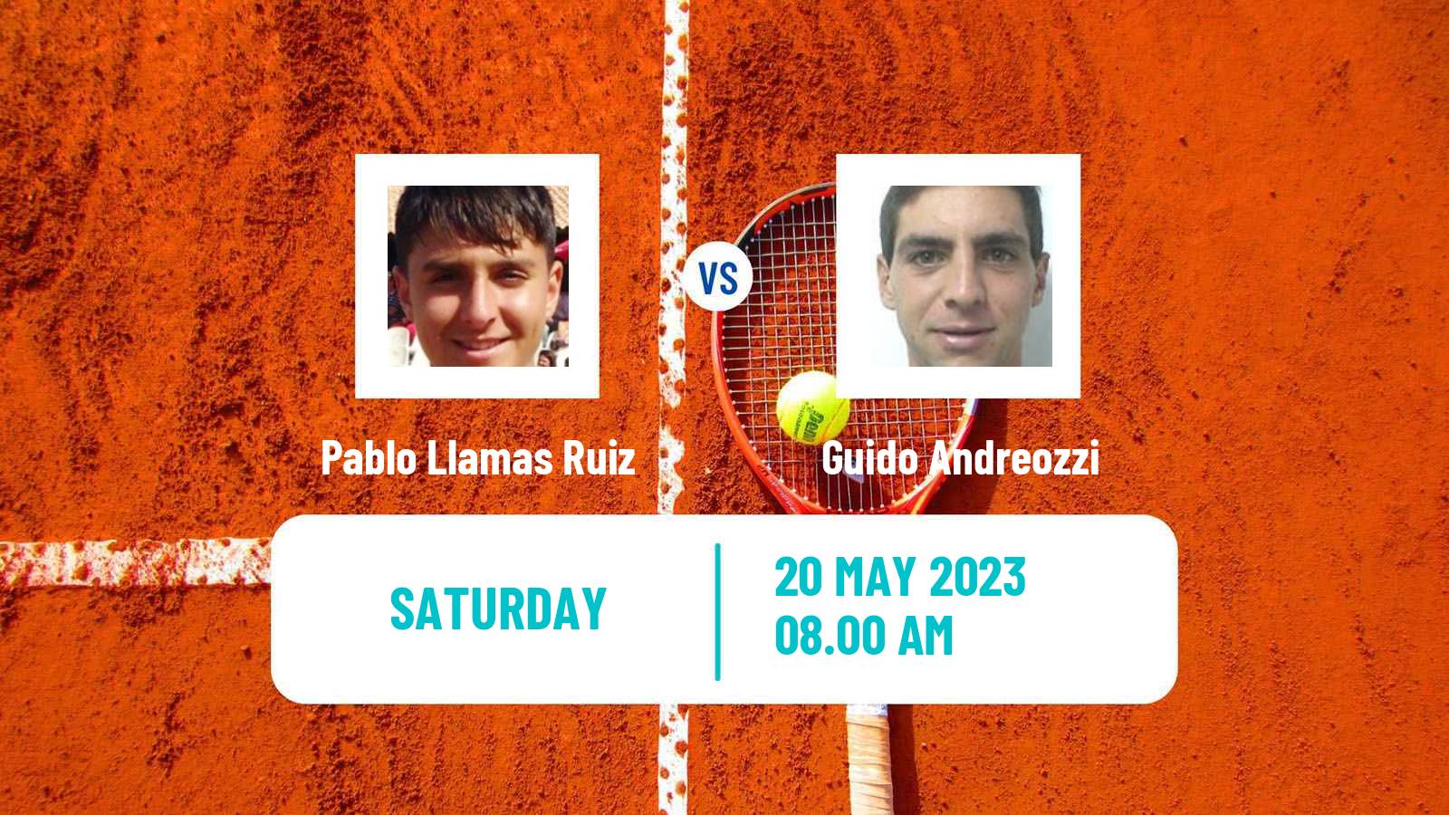 Tennis ATP Lyon Pablo Llamas Ruiz - Guido Andreozzi