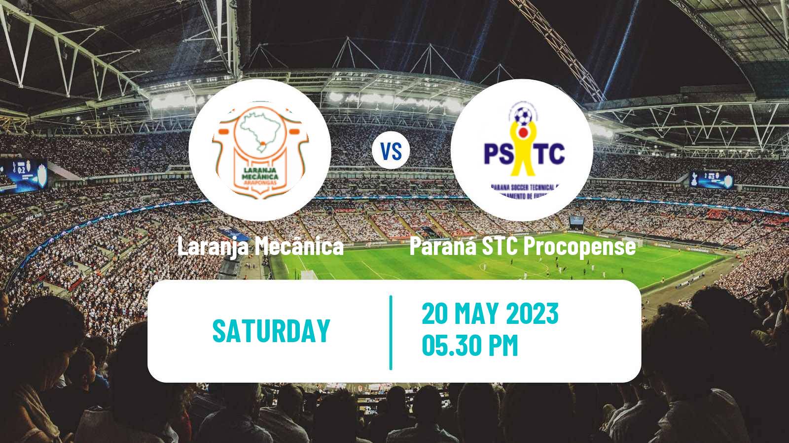 Soccer Brazilian Campeonato Paranaense 2 Laranja Mecânica - Paraná STC Procopense