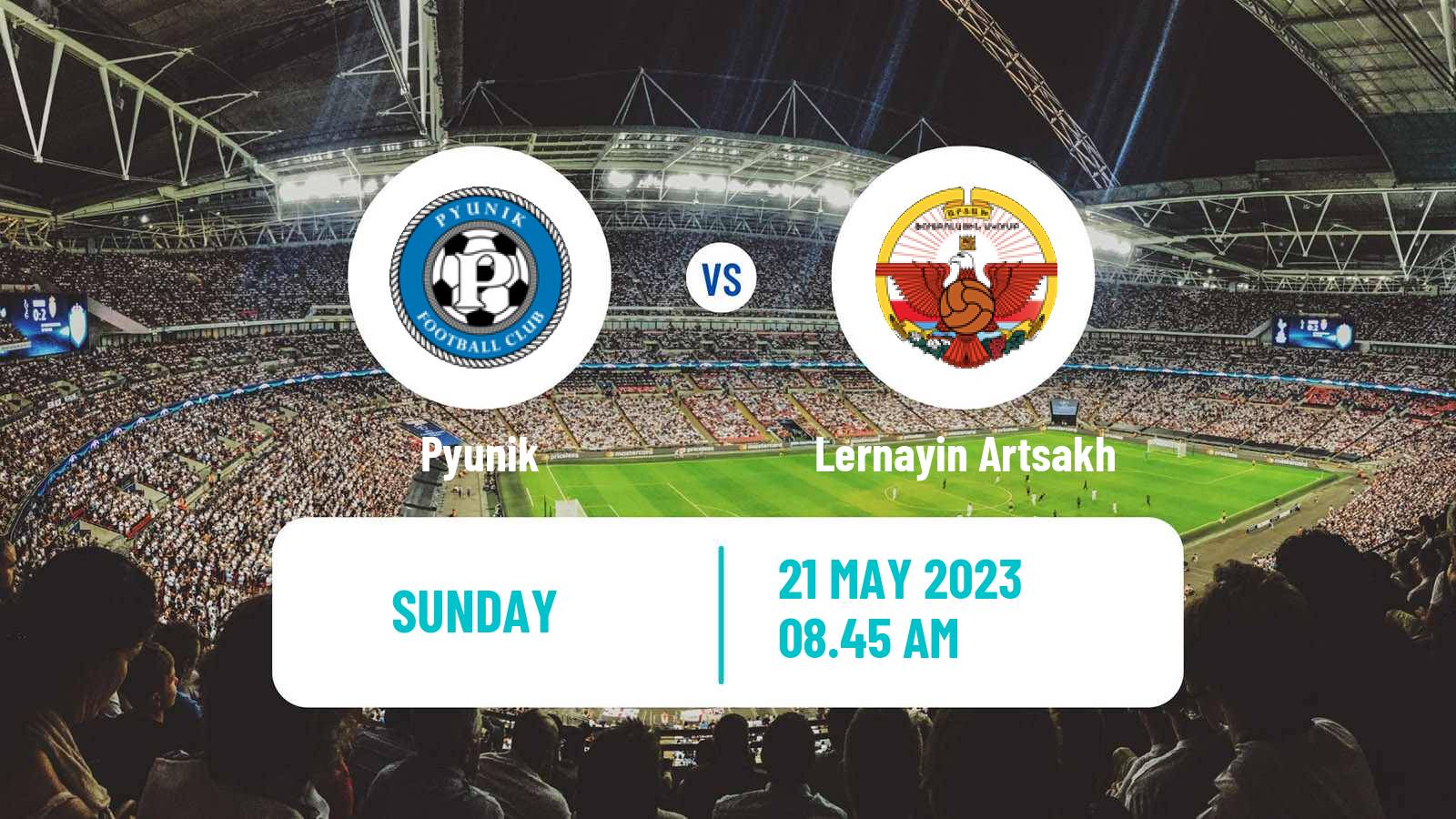 Soccer Armenian Premier League Pyunik - Lernayin Artsakh