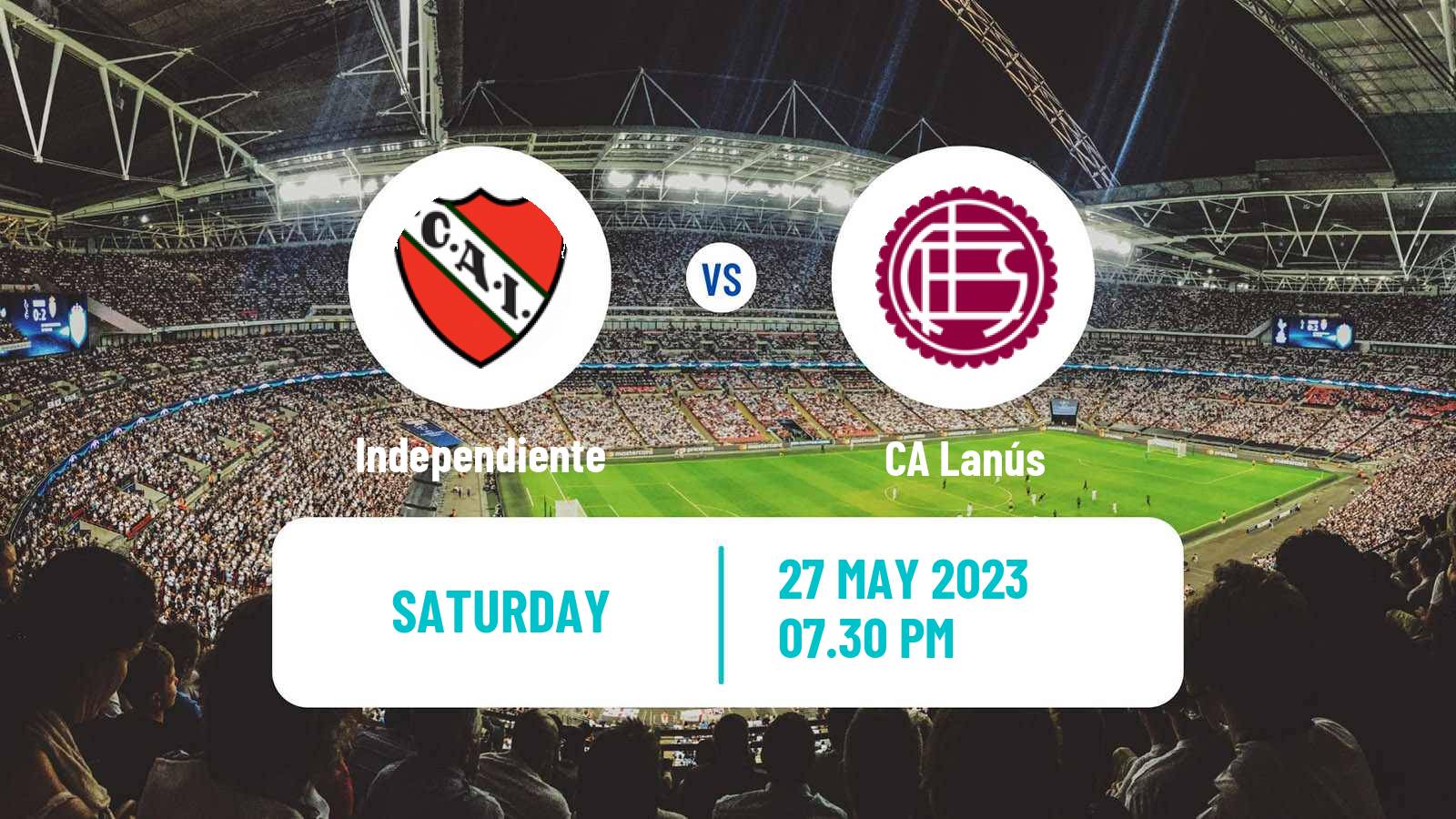 Soccer Argentinian Liga Profesional Independiente - Lanús