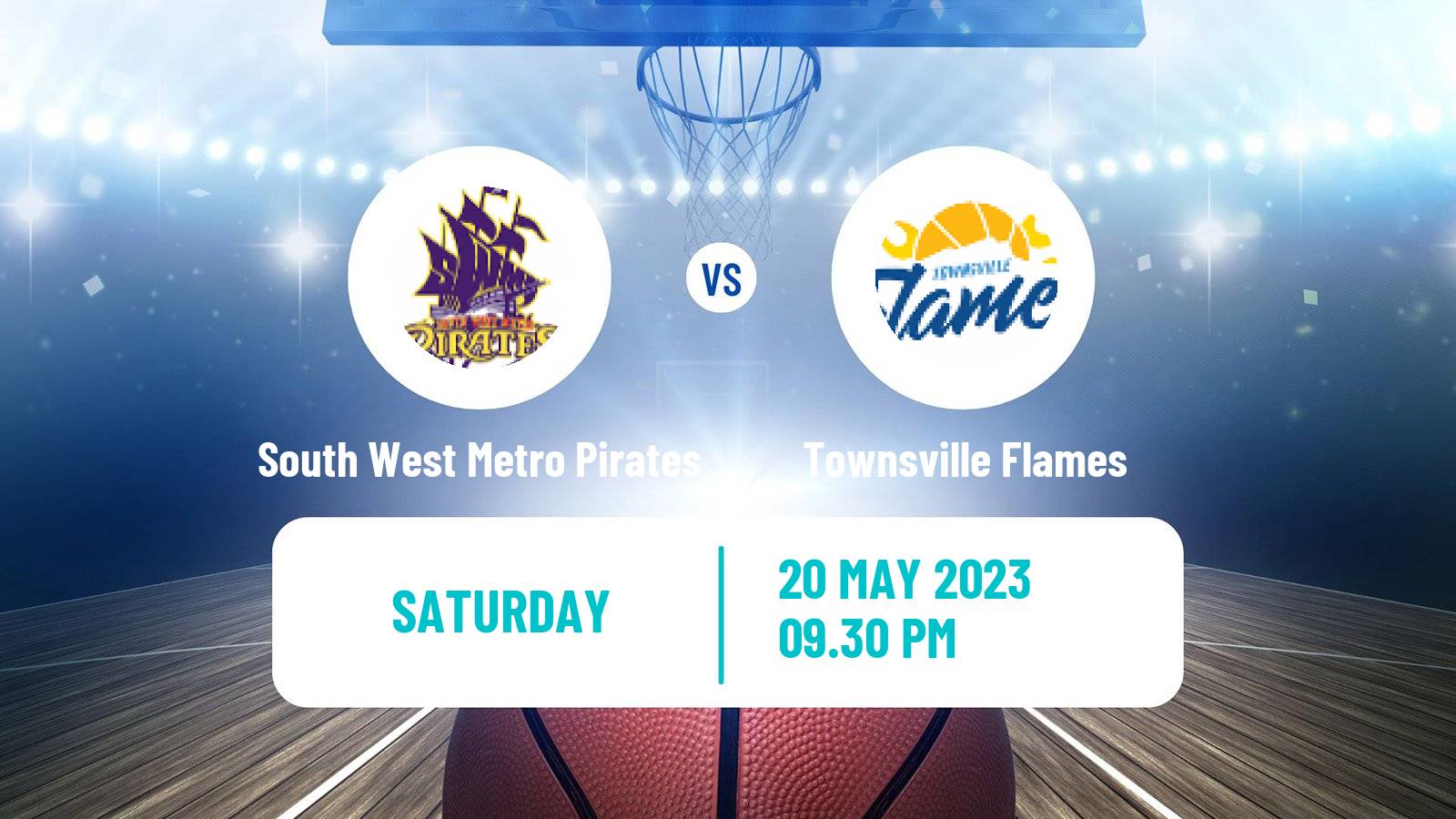 Basketball Australian NBL1 North Women South West Metro Pirates - Townsville Flames