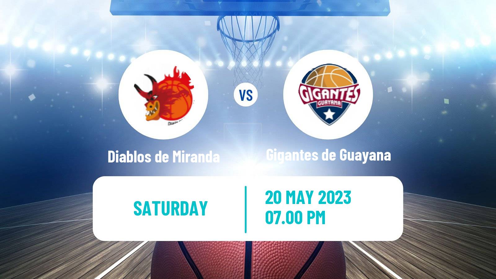 Basketball Venezuelan Superliga Basketball Diablos de Miranda - Gigantes de Guayana