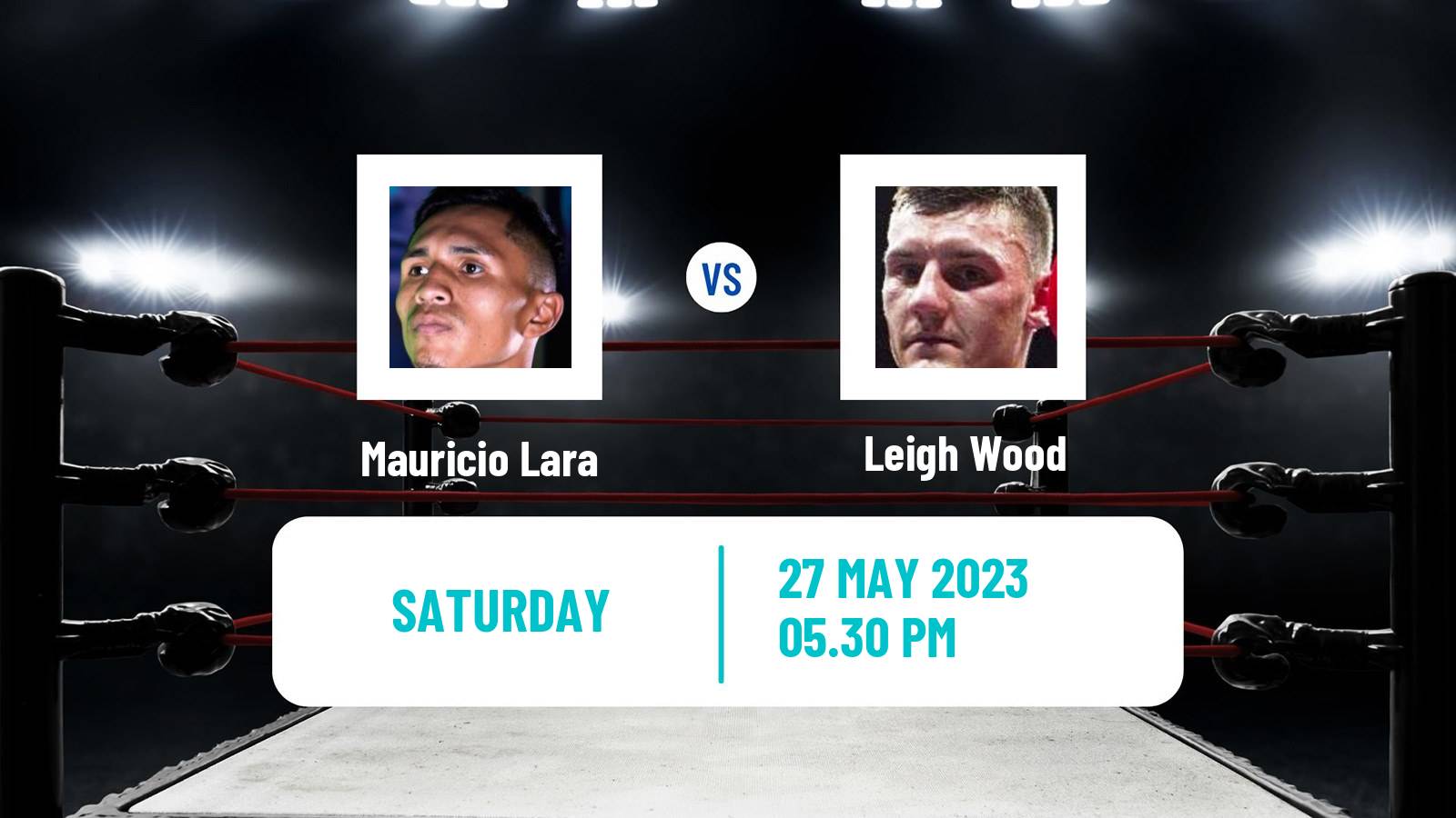 Boxing Featherweight WBA Title Men Mauricio Lara - Leigh Wood