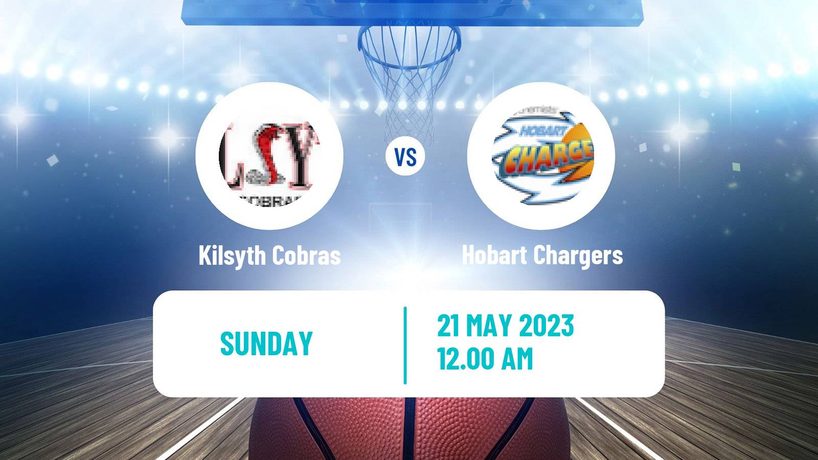Basketball Australian NBL1 South Kilsyth Cobras - Hobart Chargers