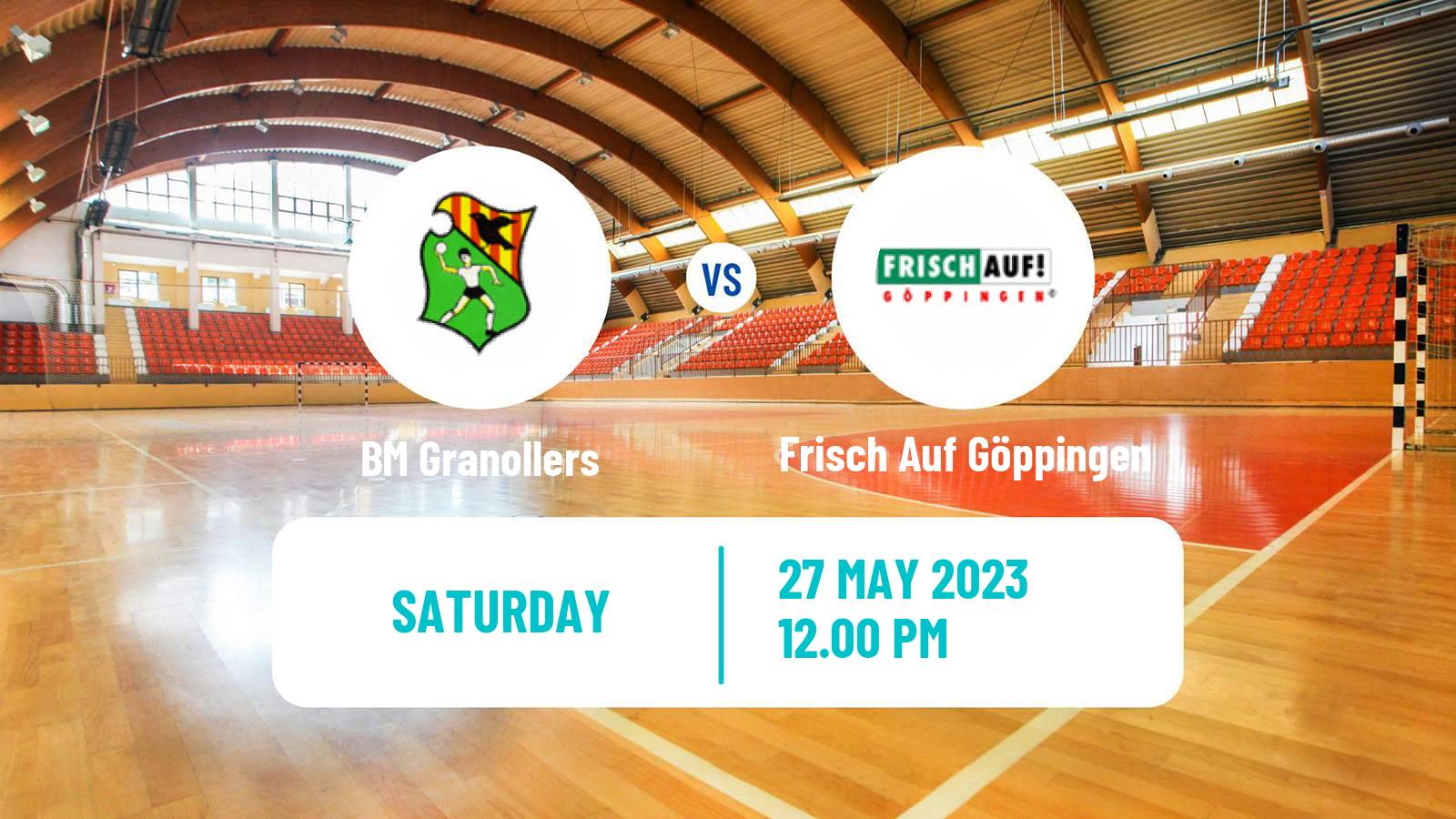 Handball EHF European League BM Granollers - Frisch Auf Göppingen