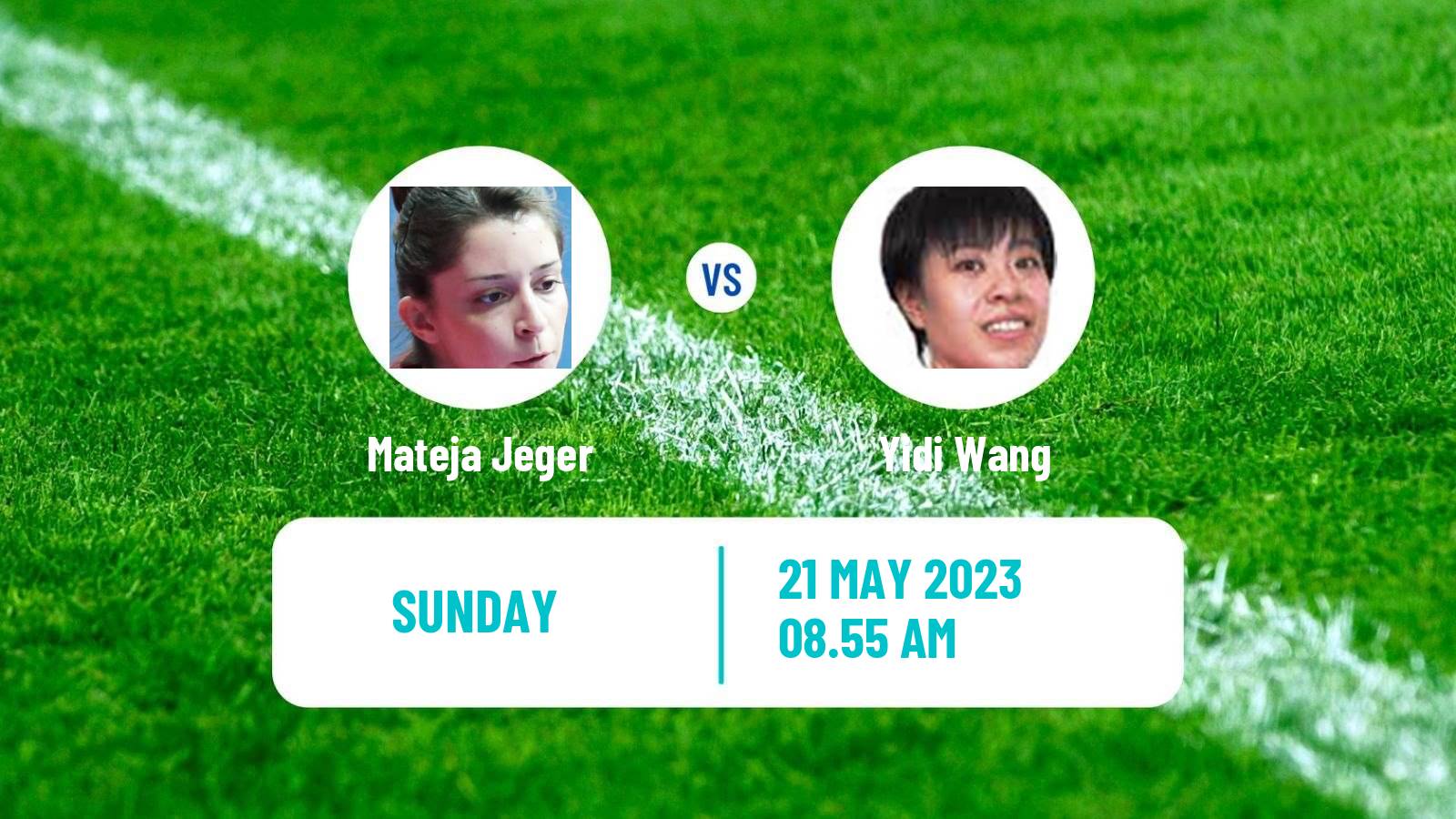 Table tennis World Championships Women Mateja Jeger - Yidi Wang
