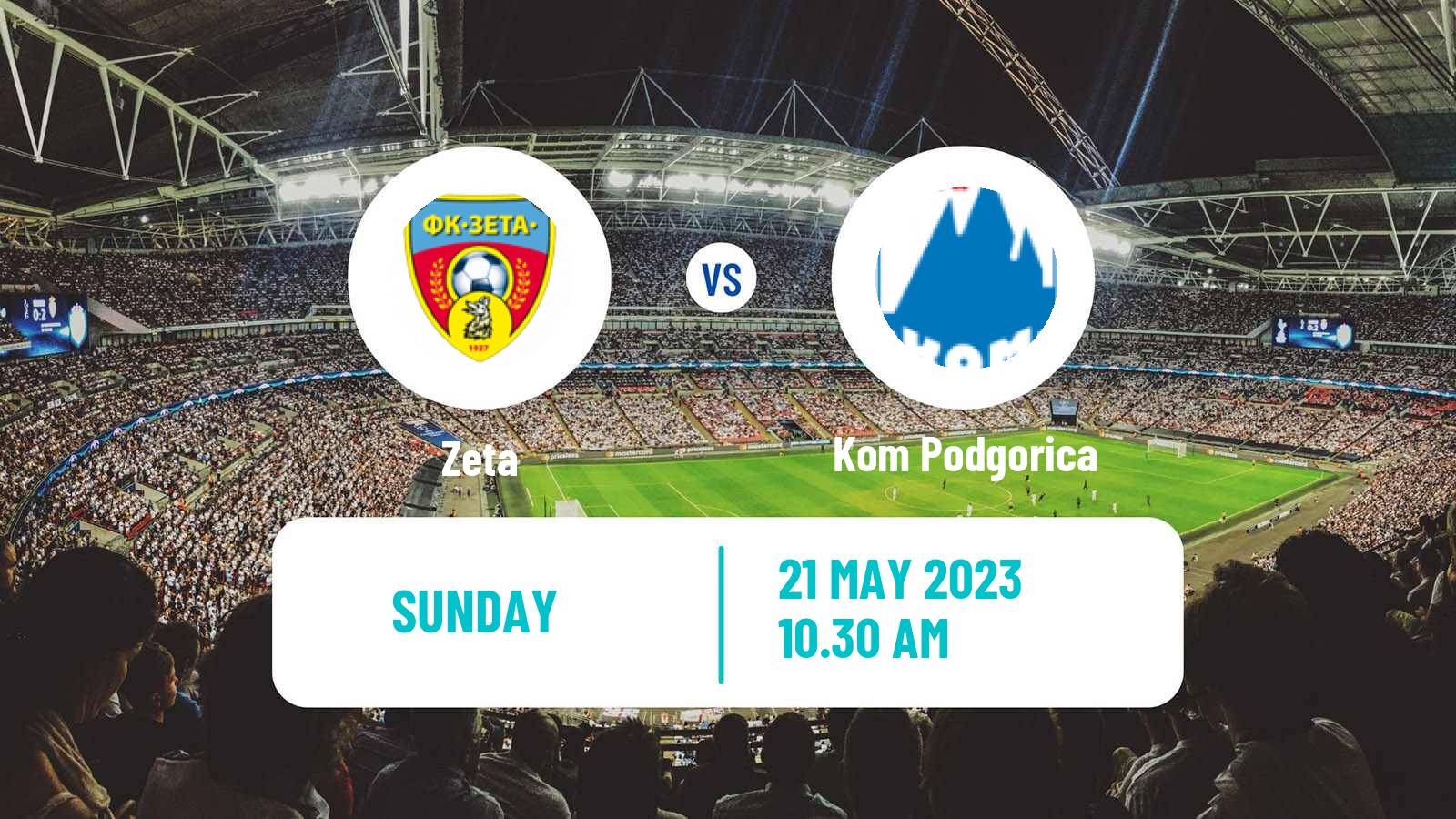 Soccer Montenegrin Druga Liga Zeta - Kom Podgorica