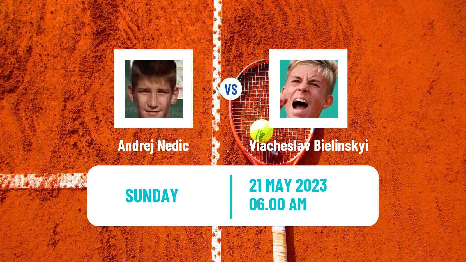 Tennis ITF M15 Prijedor Men Andrej Nedic - Viacheslav Bielinskyi