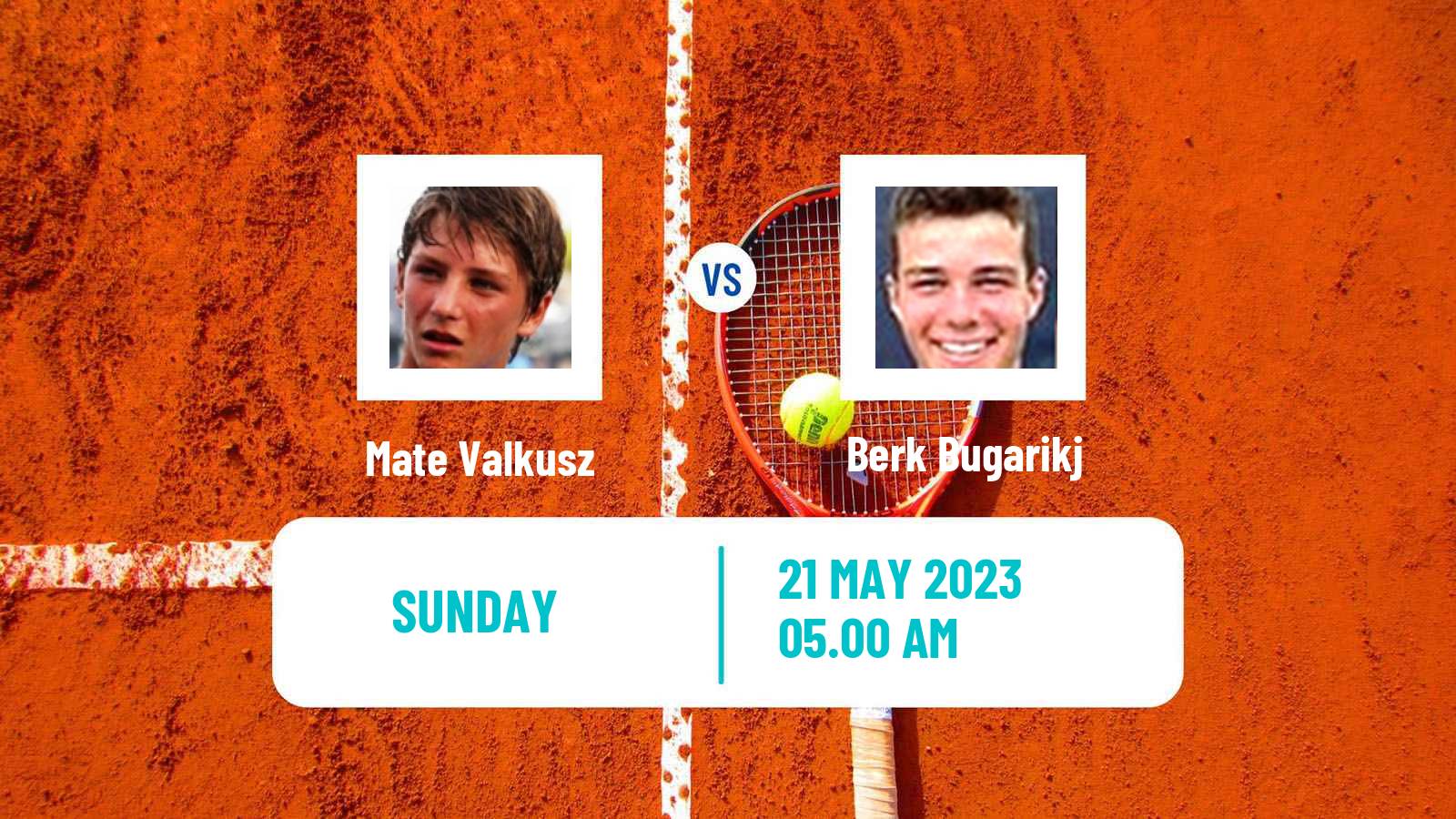 Tennis Skopje Challenger Men Mate Valkusz - Berk Bugarikj