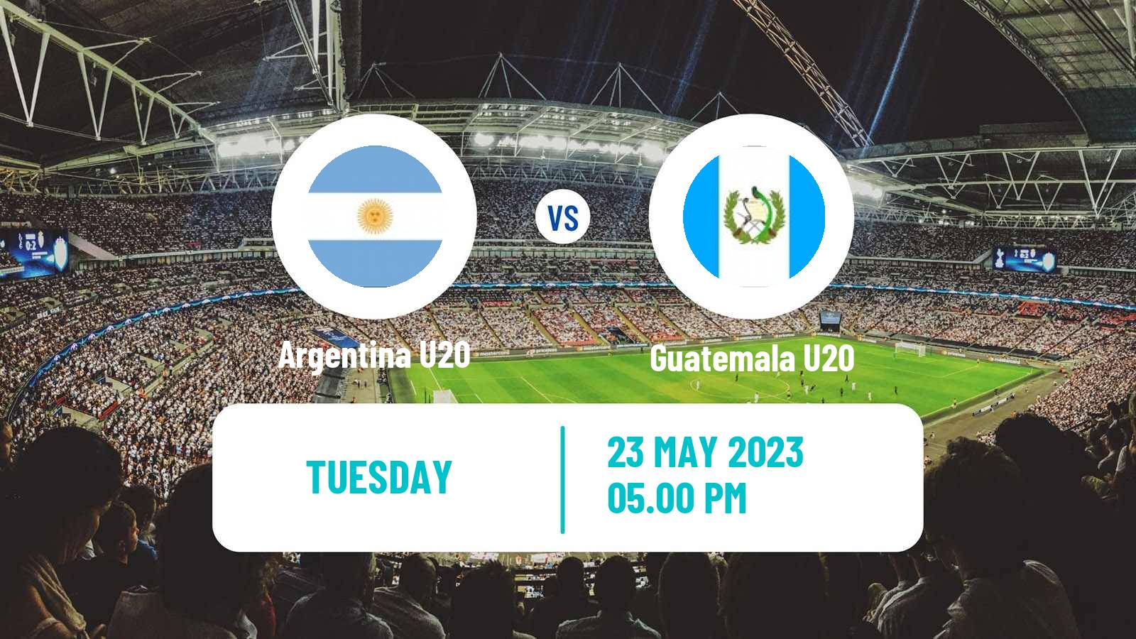 Soccer FIFA World Cup U20 Argentina U20 - Guatemala U20