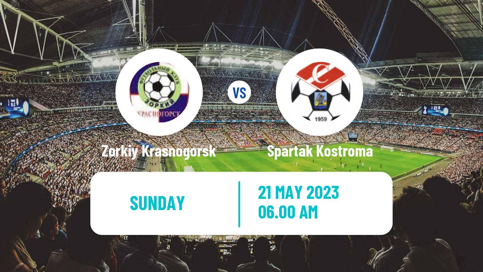 Soccer Russian FNL 2 Group 2 Zorkiy Krasnogorsk - Spartak Kostroma