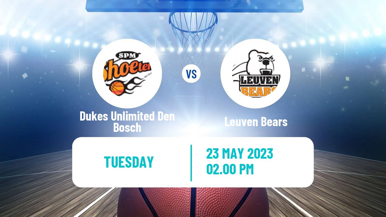 Basketball BNXT League Dukes Unlimited Den Bosch - Leuven Bears