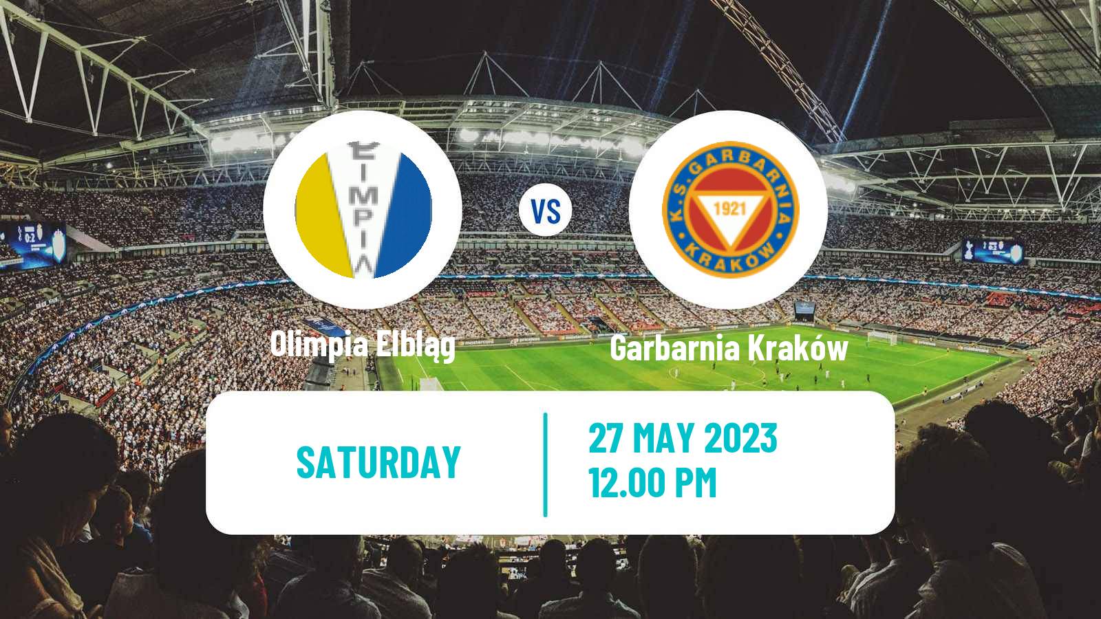 Soccer Polish Division 2 Olimpia Elbląg - Garbarnia Kraków