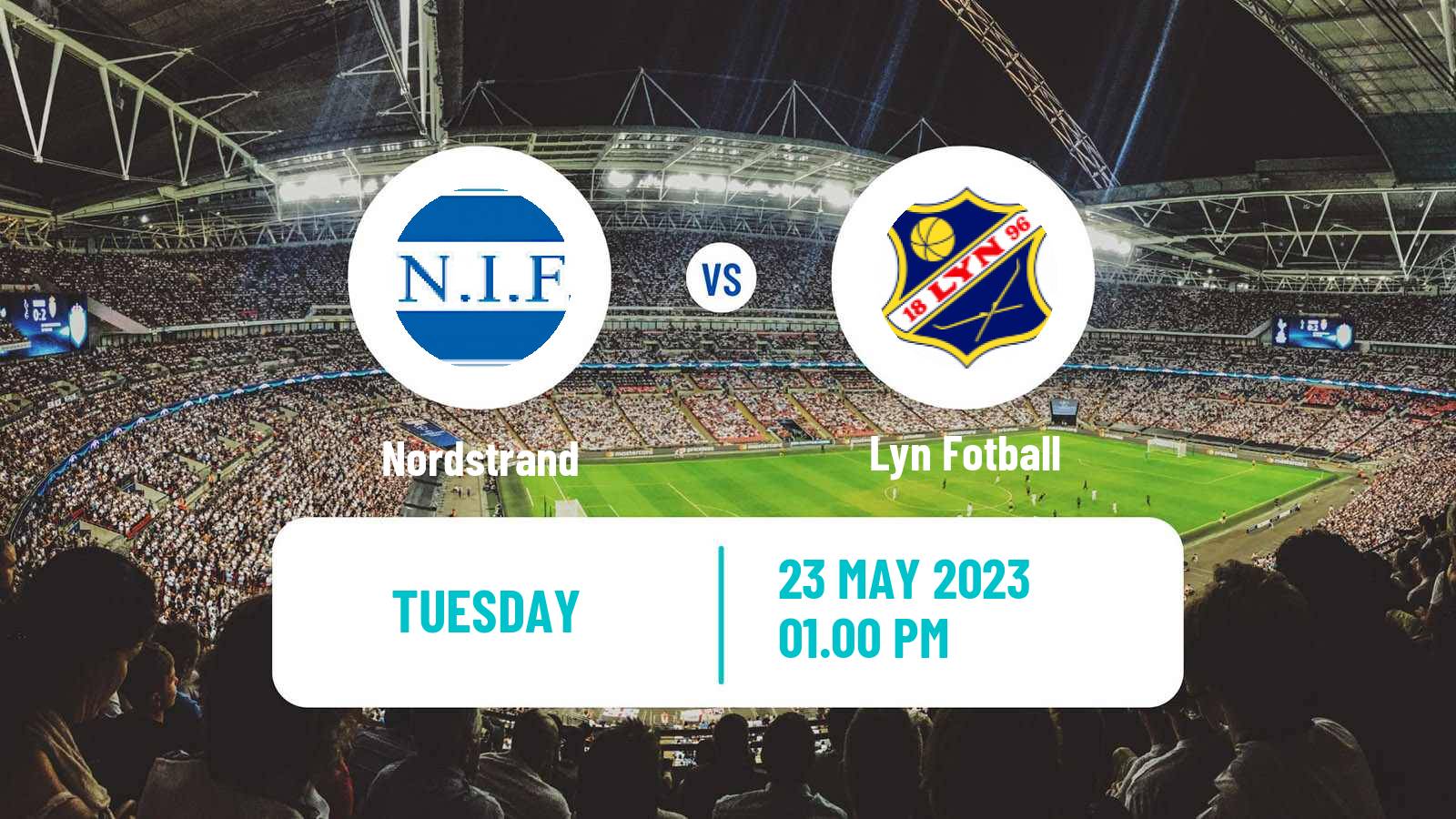 Soccer Norwegian NM Cup Nordstrand - Lyn