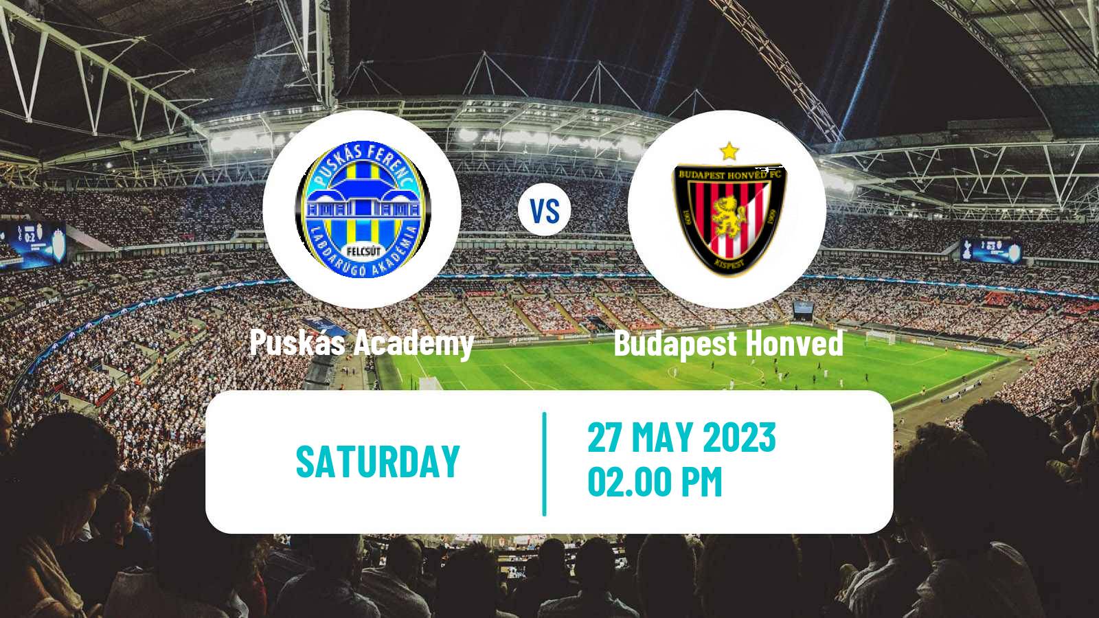Soccer Hungarian NB I Puskás Academy - Budapest Honved