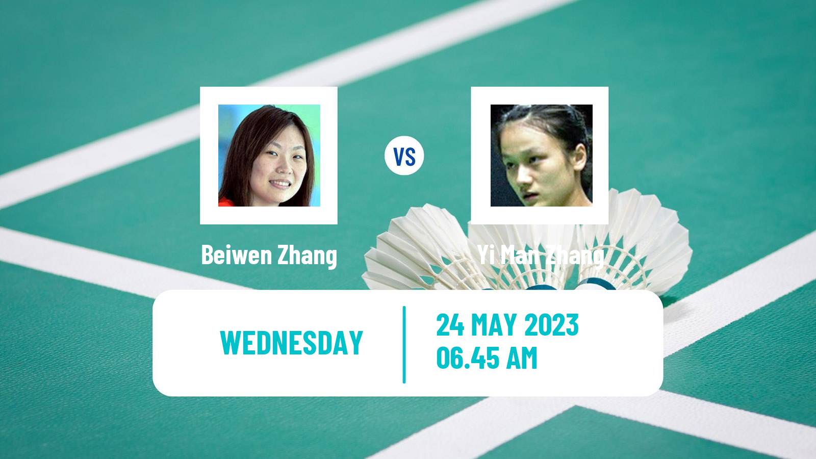 Badminton BWF World Tour Malaysia Masters Women Beiwen Zhang - Yi Man Zhang