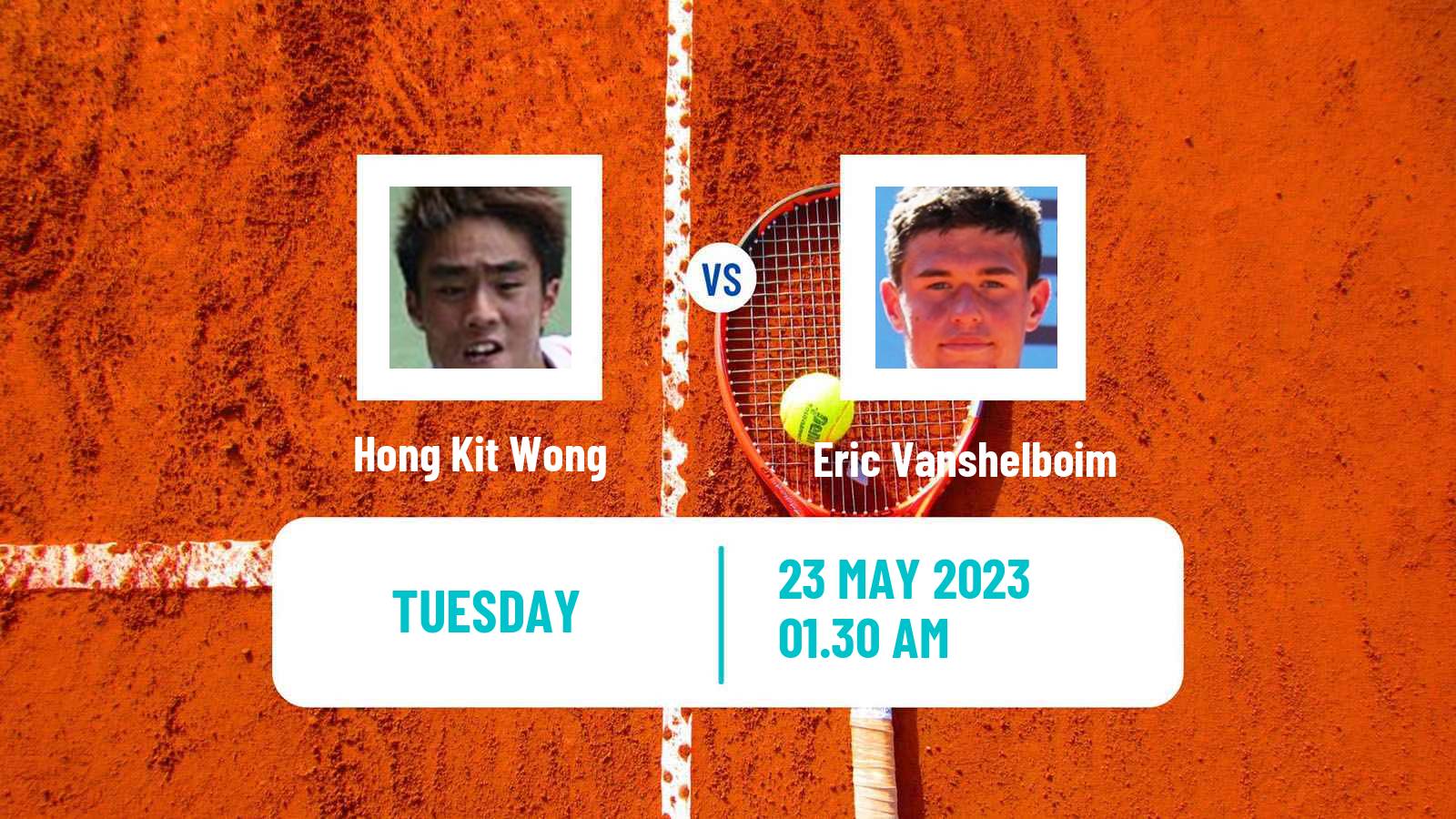 Tennis ITF M15 Addis Ababa 2 Men Hong Kit Wong - Eric Vanshelboim