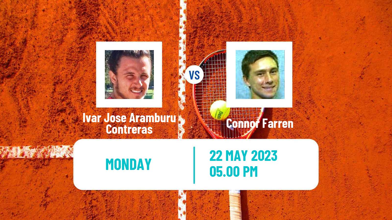 Tennis ITF M15 Tabasco Men Ivar Jose Aramburu Contreras - Connor Farren