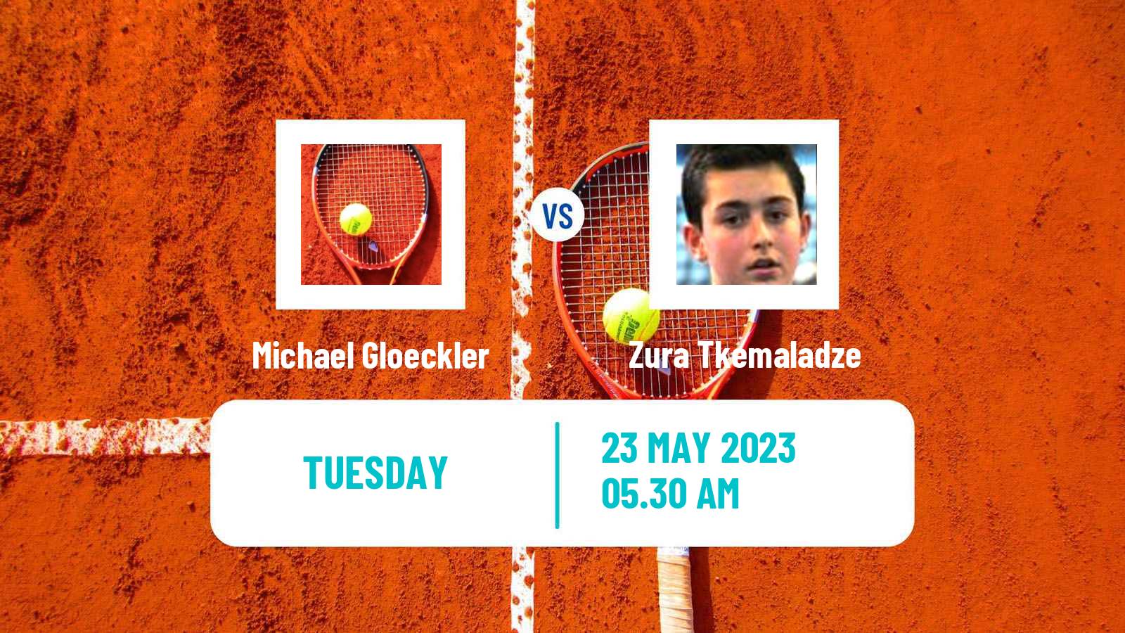 Tennis ITF M15 Warmbad Villach Men Michael Gloeckler - Zura Tkemaladze