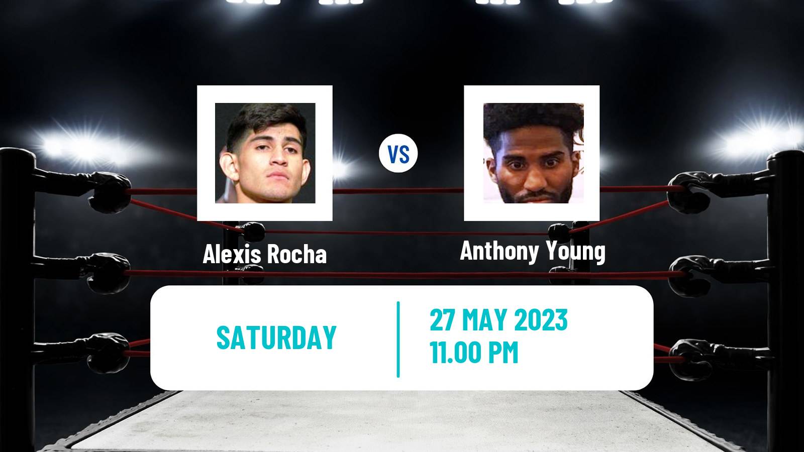 Boxing Welterweight WBO Nabo Title Men Alexis Rocha - Anthony Young