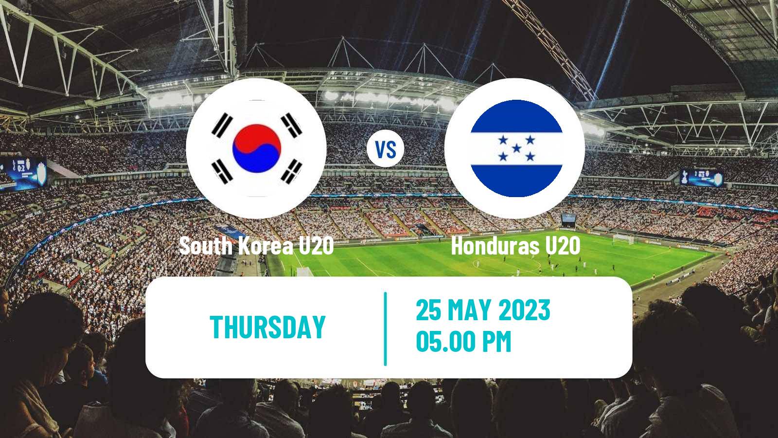 Soccer FIFA World Cup U20 South Korea U20 - Honduras U20