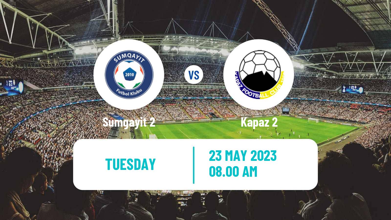 Soccer Azerbaijan First Division Sumgayit 2 - Kapaz 2
