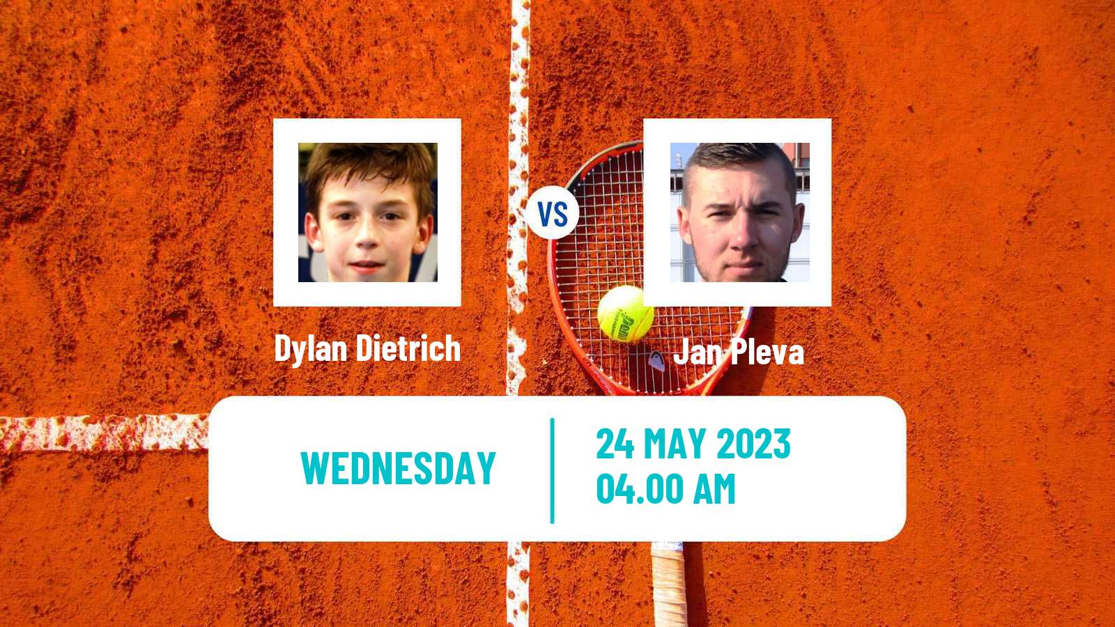 Tennis ITF M25 Most Men Dylan Dietrich - Jan Pleva