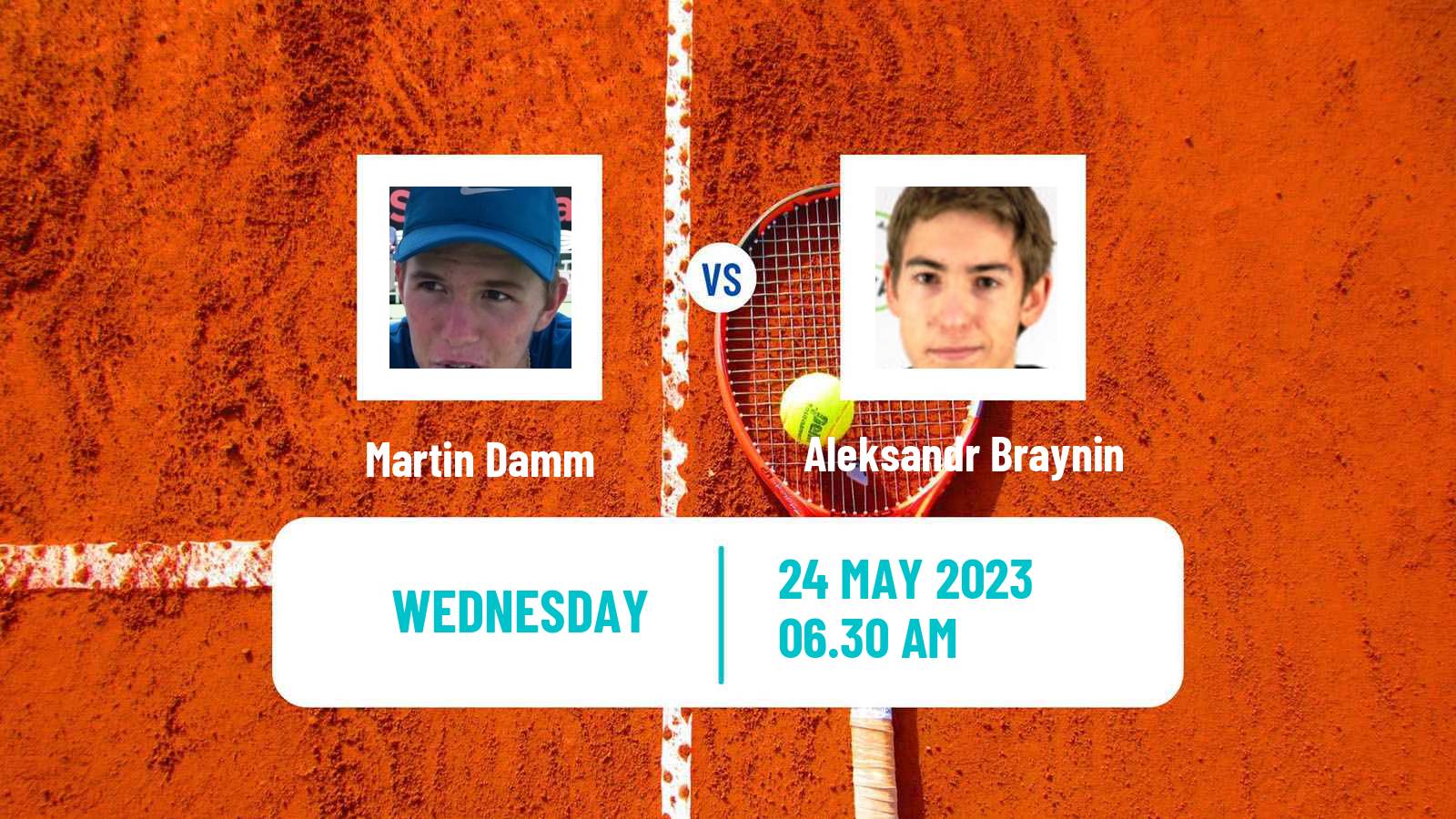 Tennis ITF M25 Most Men Martin Damm - Aleksandr Braynin