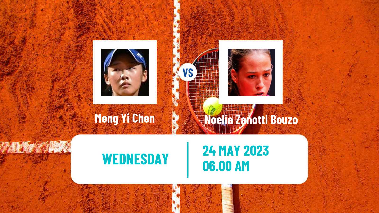 Tennis ITF W25 Monastir 3 Women Meng Yi Chen - Noelia Zanotti Bouzo