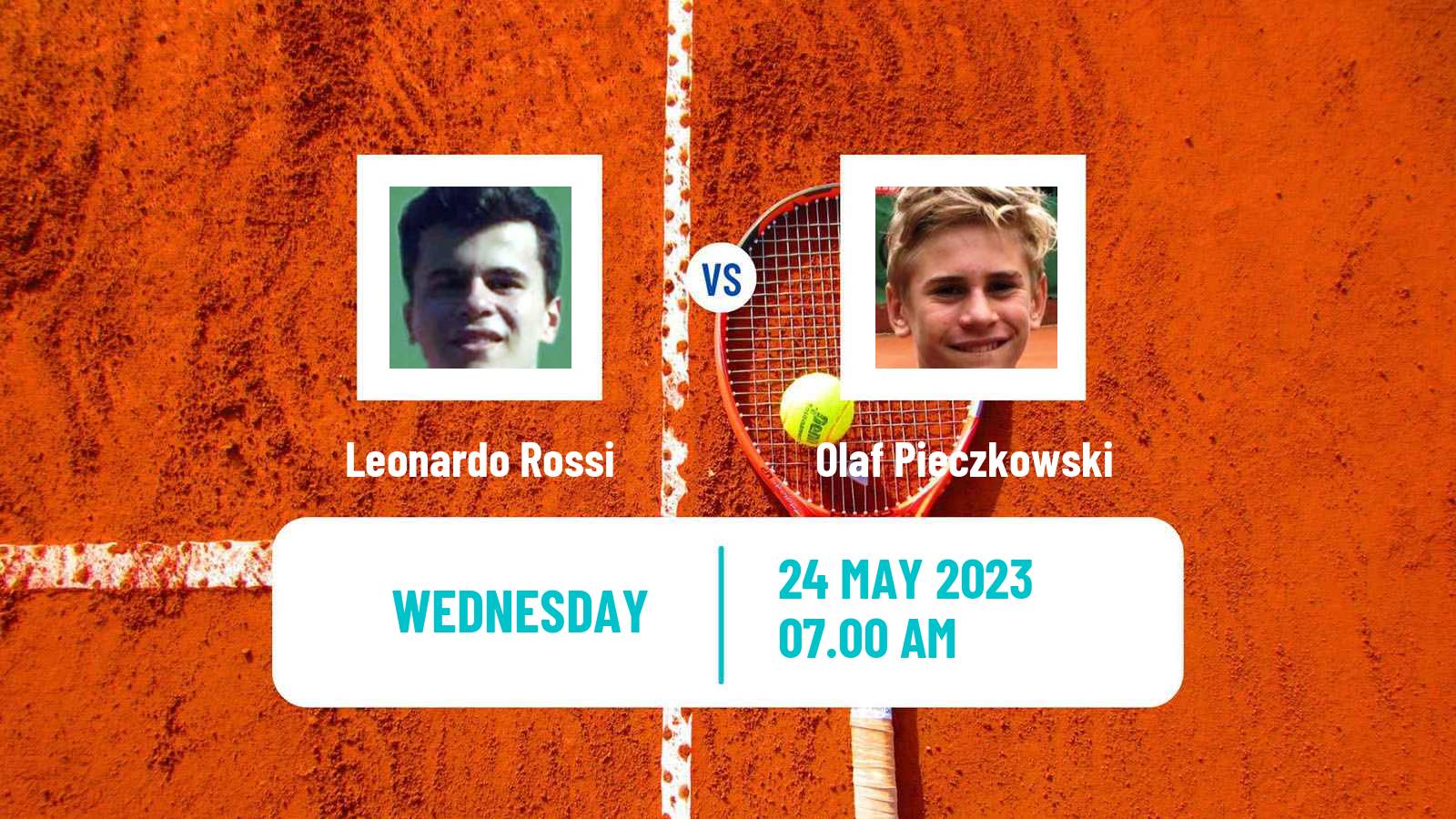 Tennis ITF M15 Pazardzhik 2 Men Leonardo Rossi - Olaf Pieczkowski