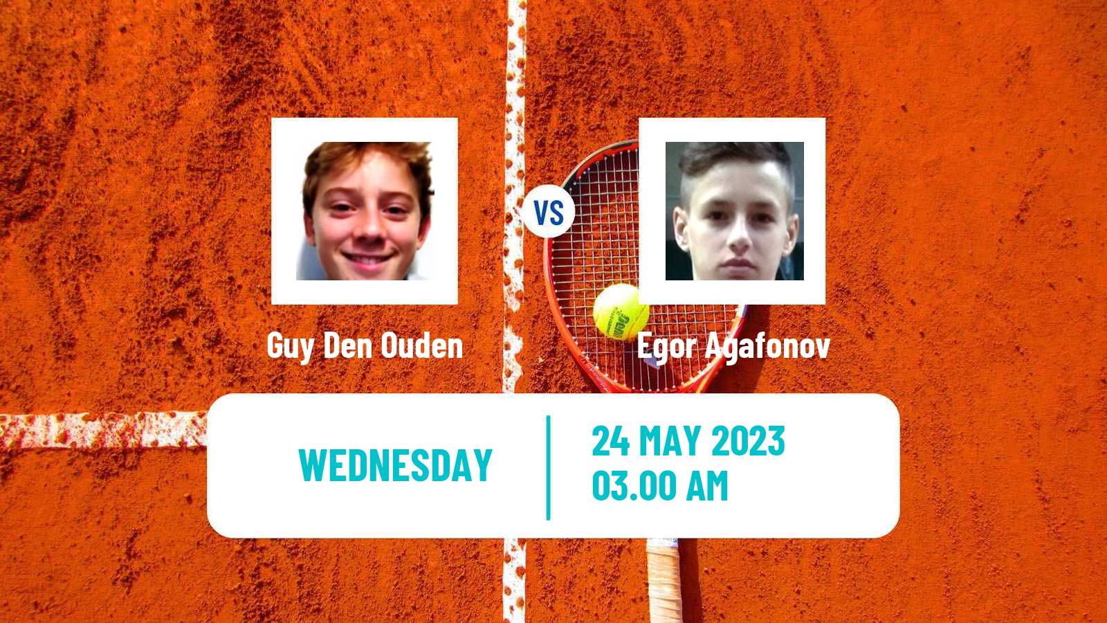 Tennis ITF M25 Bodrum Men Guy Den Ouden - Egor Agafonov
