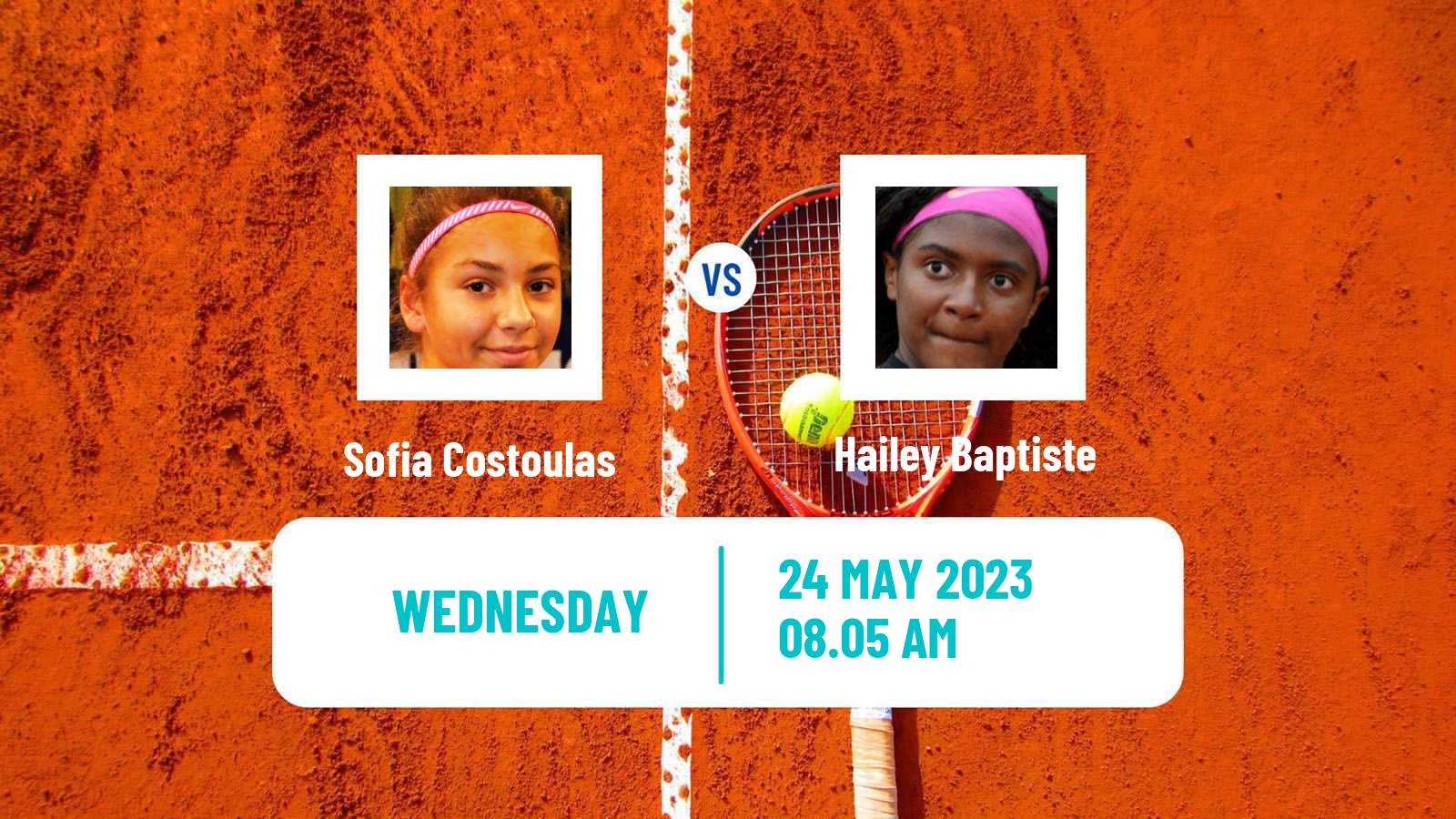 Tennis ITF W60 Grado Women Sofia Costoulas - Hailey Baptiste