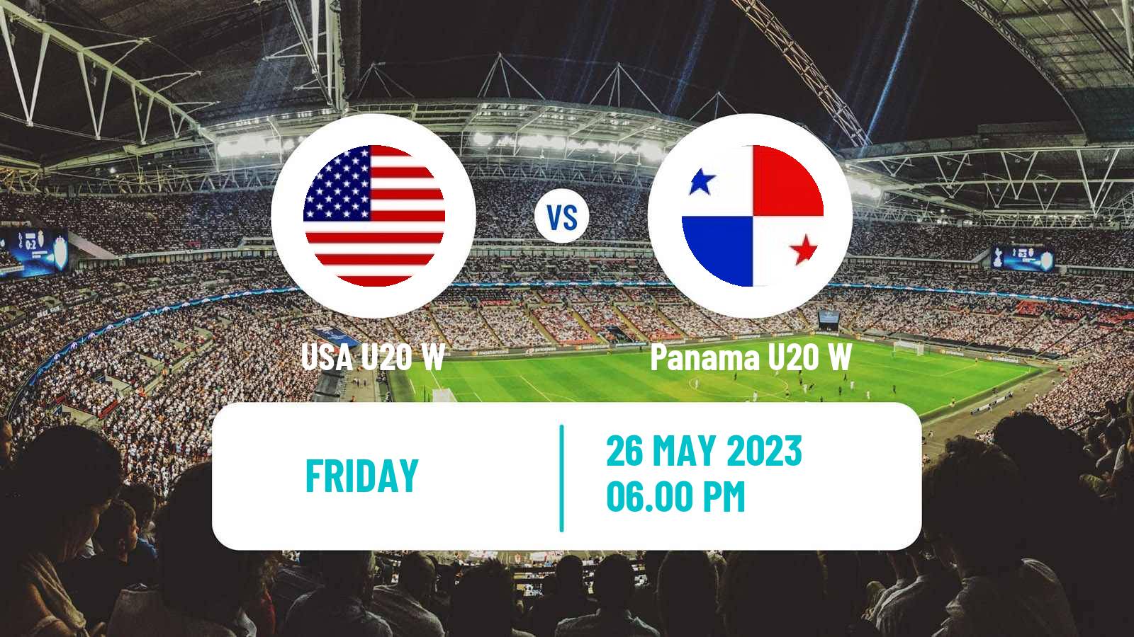 Soccer CONCACAF Championship U20 Women USA U20 W - Panama U20 W