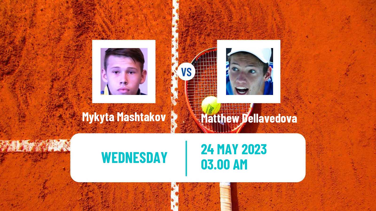 Tennis ITF M15 Kursumlijska Banja 3 Men Mykyta Mashtakov - Matthew Dellavedova
