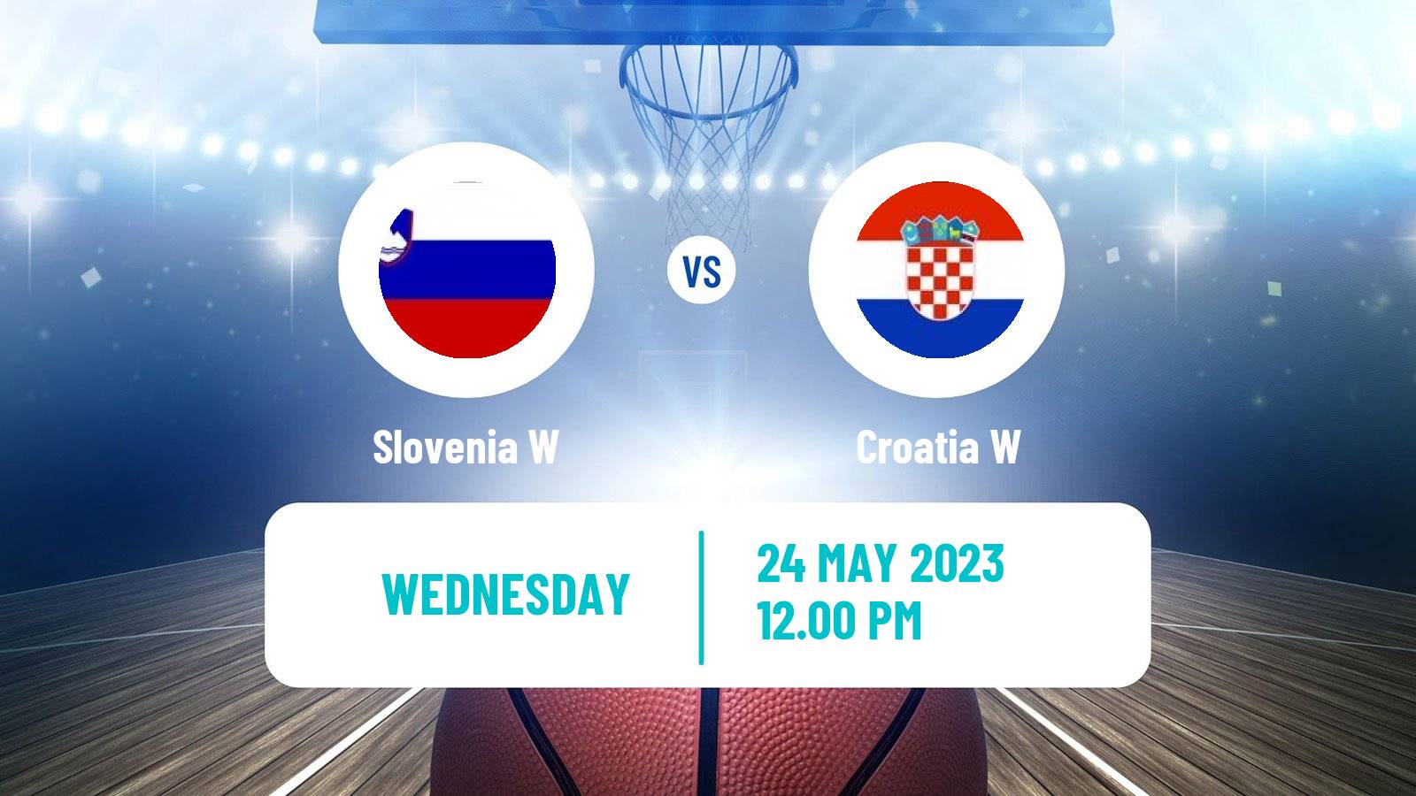 Basketball Friendly International Basketball Women Slovenia W - Croatia W