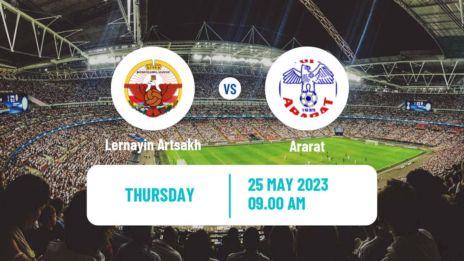 Soccer Armenian Premier League Lernayin Artsakh - Ararat