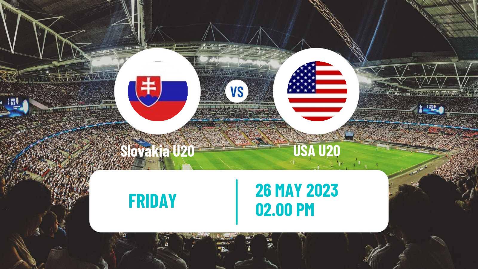 Soccer FIFA World Cup U20 Slovakia U20 - USA U20
