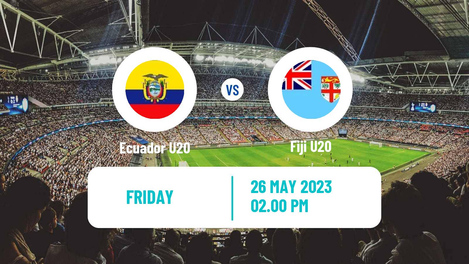 Soccer FIFA World Cup U20 Ecuador U20 - Fiji U20