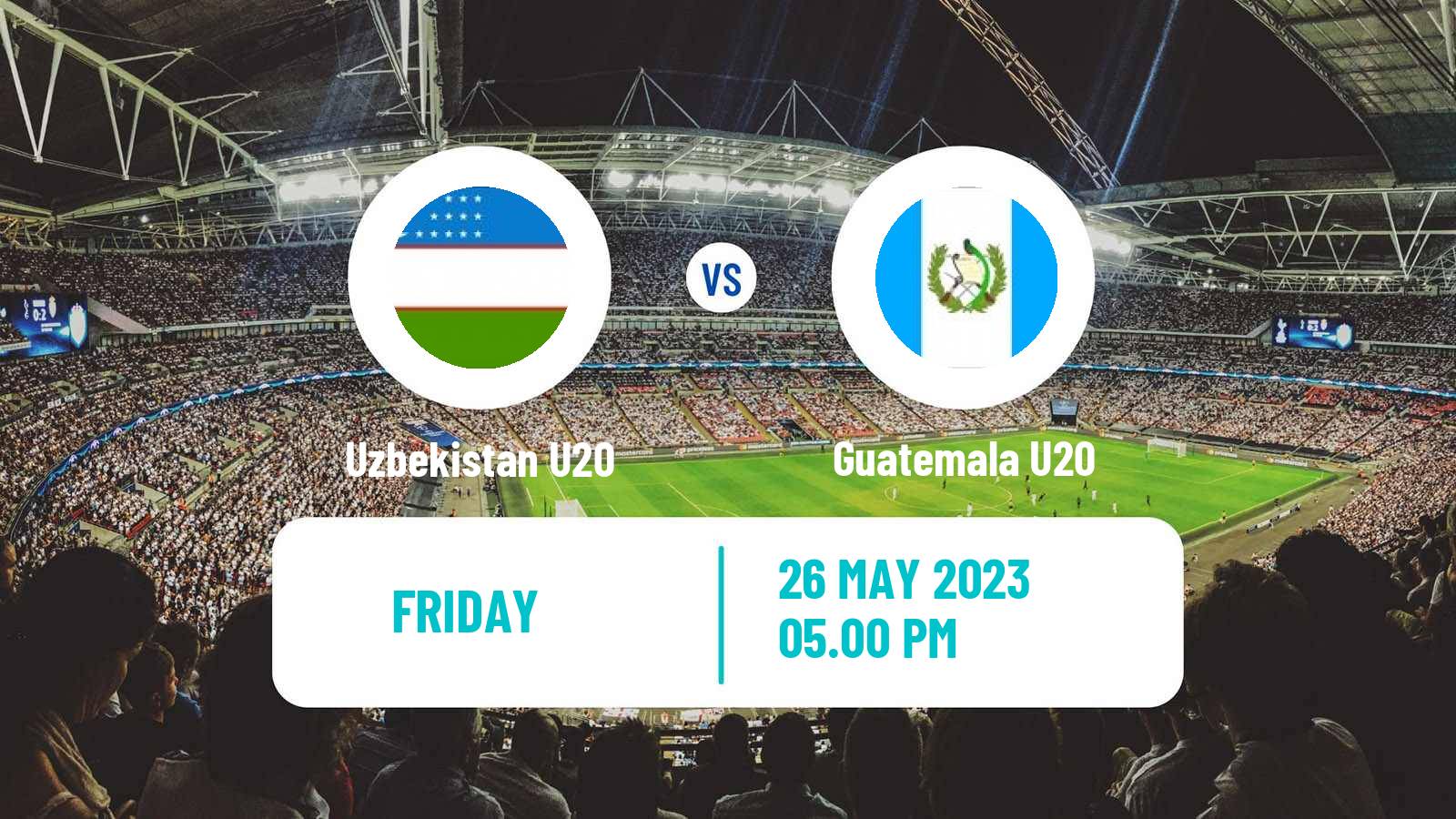 Soccer FIFA World Cup U20 Uzbekistan U20 - Guatemala U20