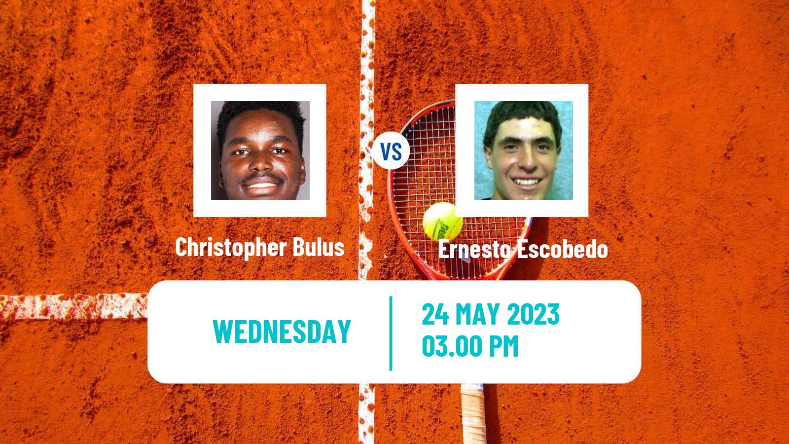 Tennis ITF M15 Tabasco Men Christopher Bulus - Ernesto Escobedo