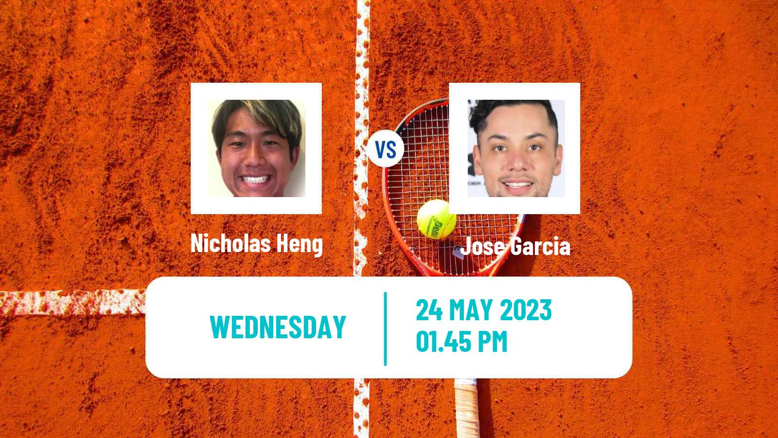 Tennis ITF M15 Huntsville Al Men Nicholas Heng - Jose Garcia