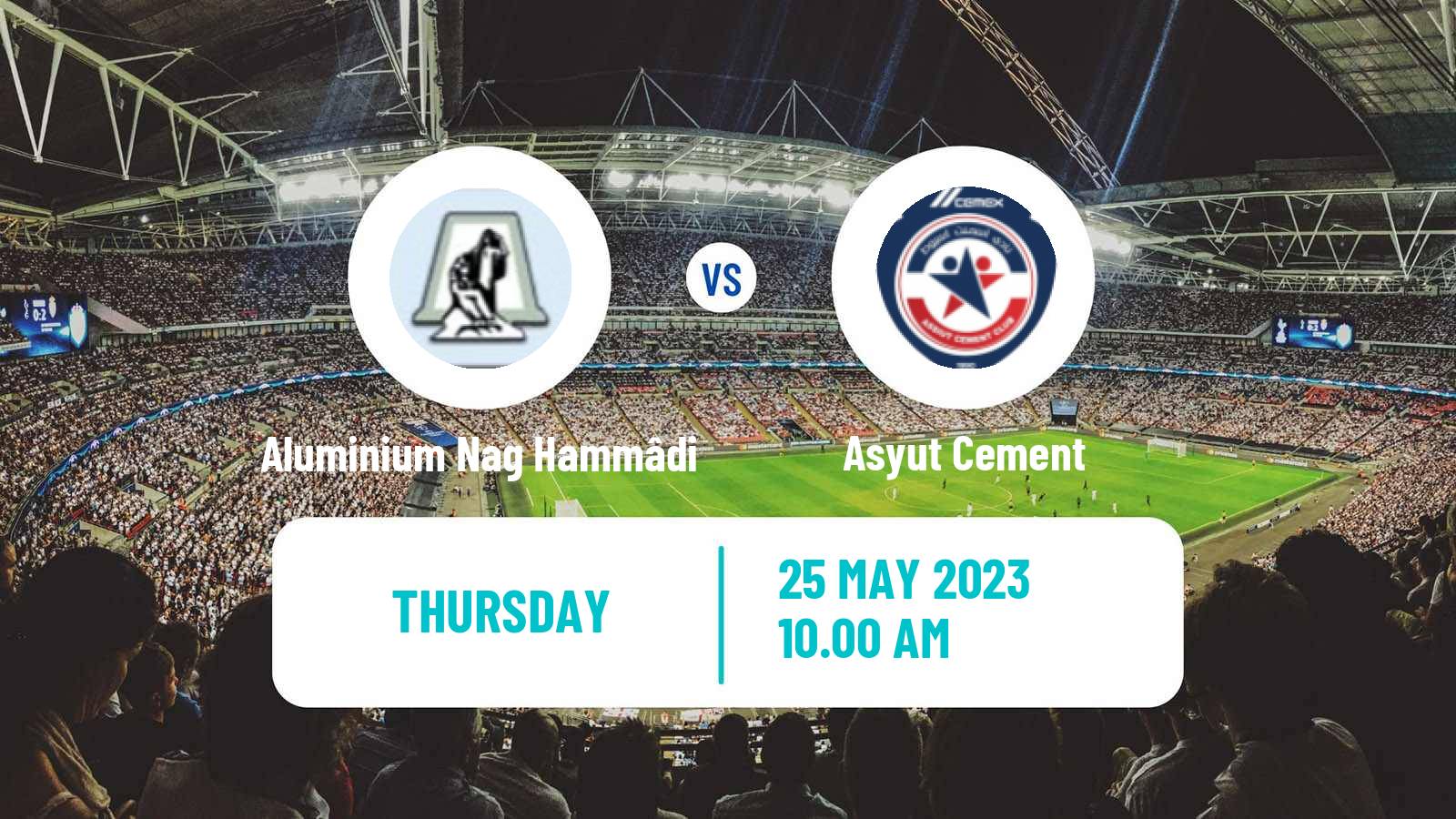 Soccer Egyptian Division 2 - Group A Aluminium Nag Hammâdi - Asyut Cement