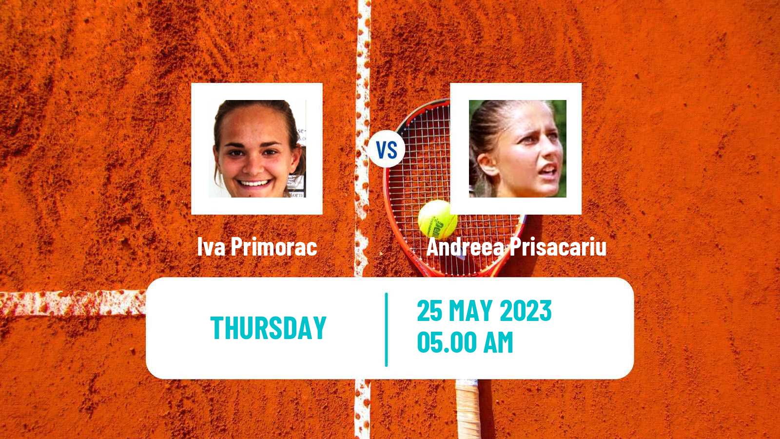 Tennis ITF W40 Otocec Women Iva Primorac - Andreea Prisacariu