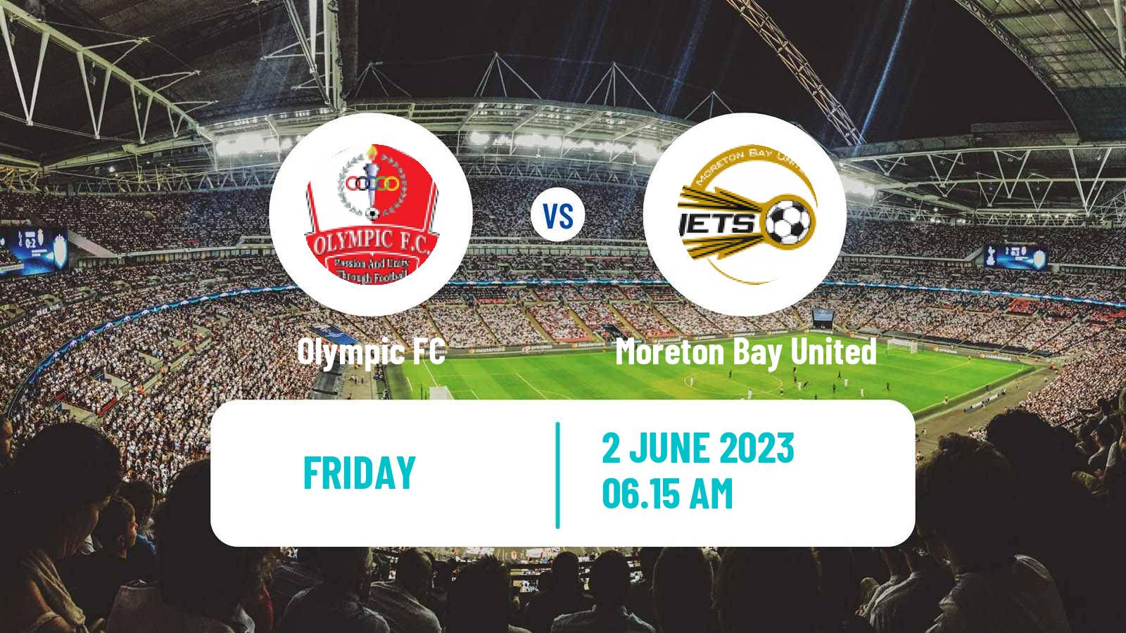 Soccer Australian NPL Queensland Olympic FC - Moreton Bay United
