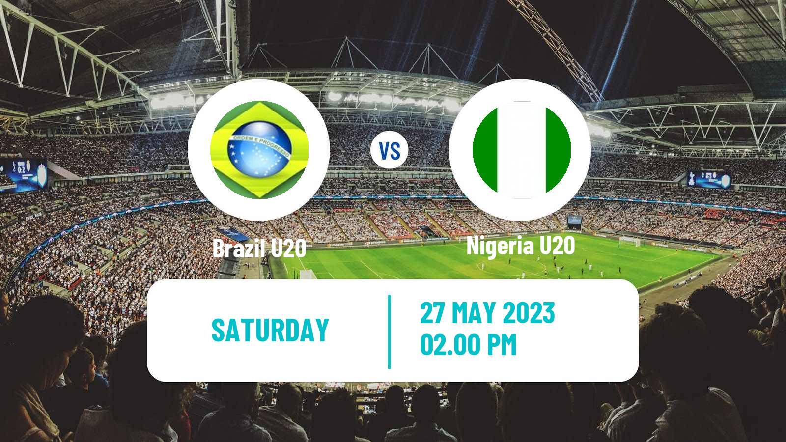 Soccer FIFA World Cup U20 Brazil U20 - Nigeria U20