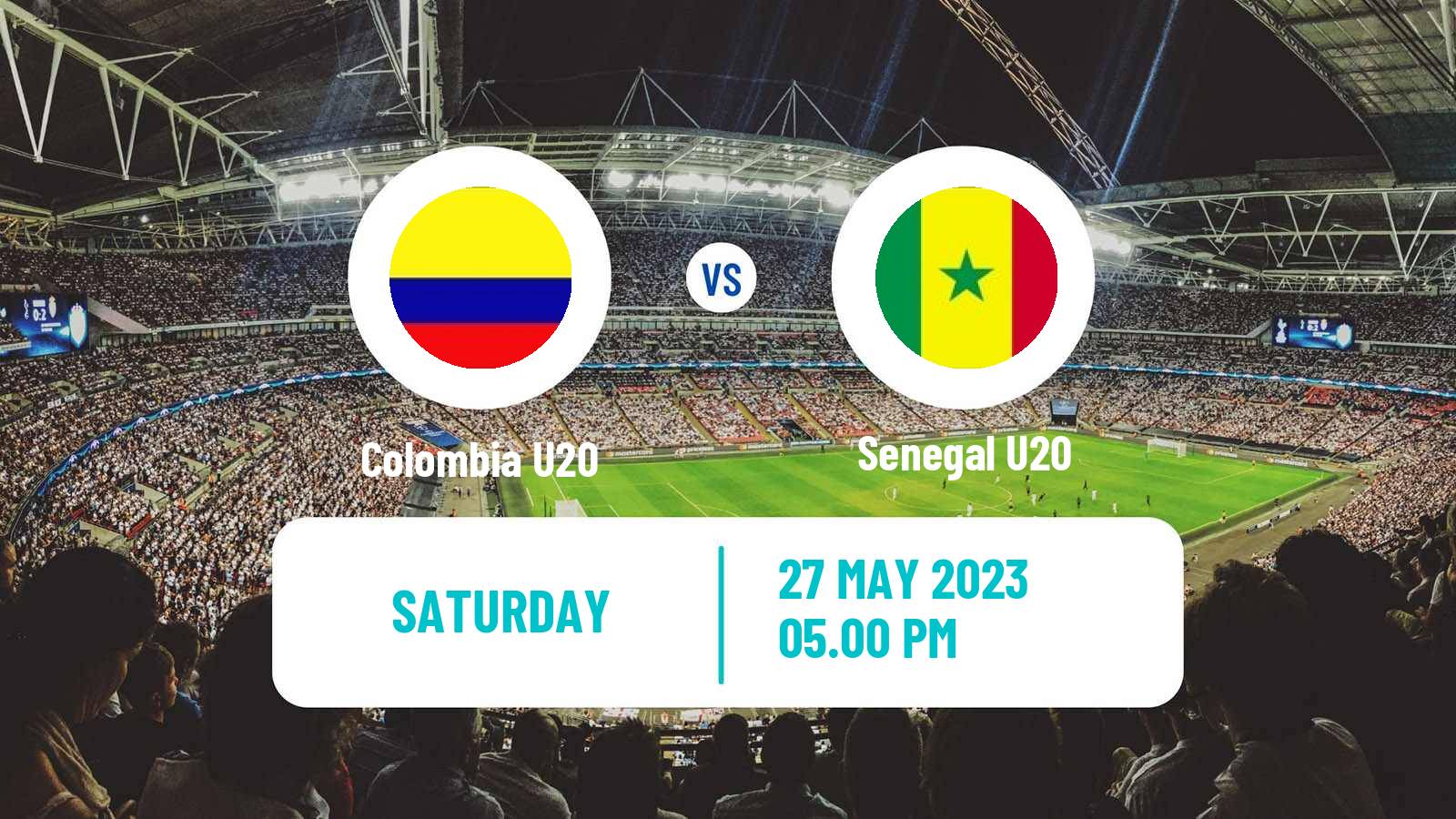 Soccer FIFA World Cup U20 Colombia U20 - Senegal U20