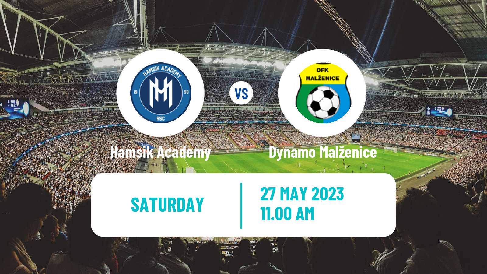 Soccer Slovak 3 Liga West Hamsik Academy - Dynamo Malženice