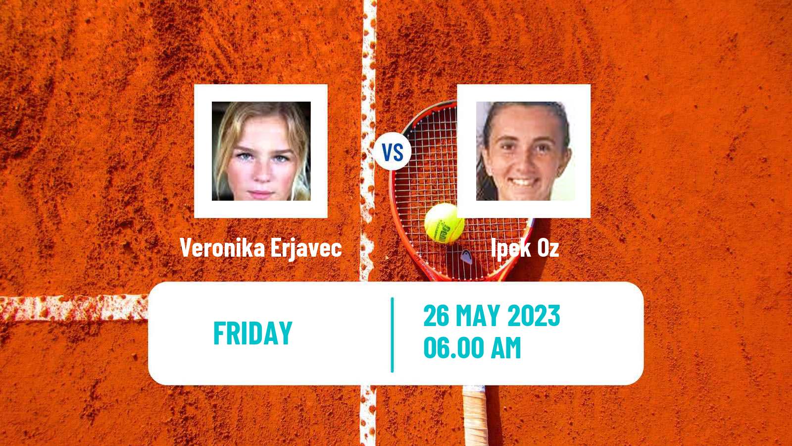 Tennis ITF W40 Otocec Women Veronika Erjavec - Ipek Oz