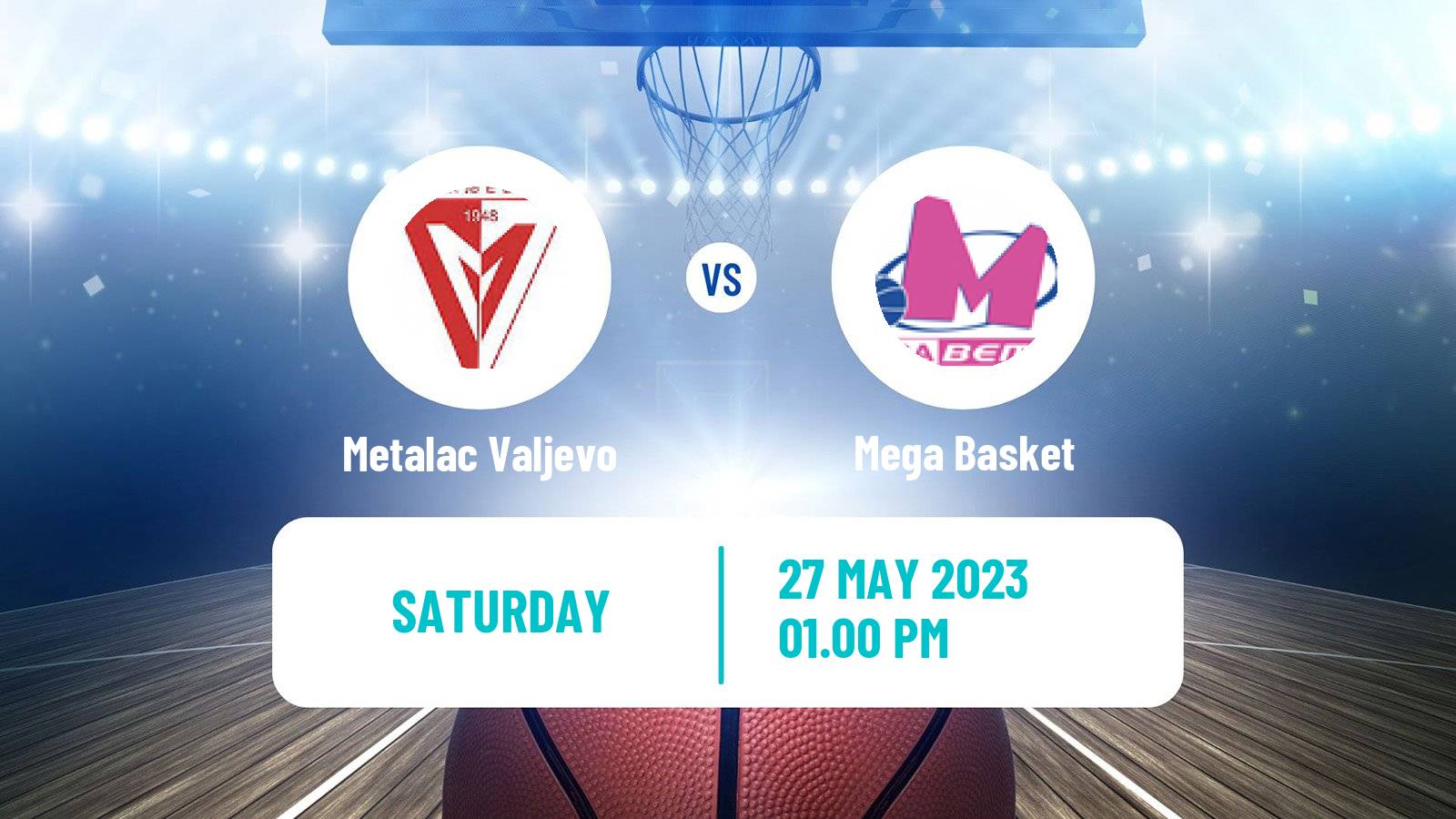 Basketball Serbian Superleague Basketball Metalac Valjevo - Mega Basket